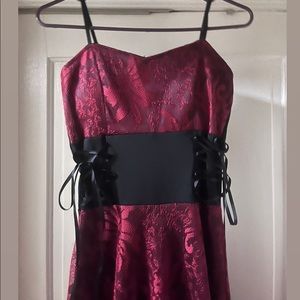 Bra padding, you can Adjust the waist part where you see the strings